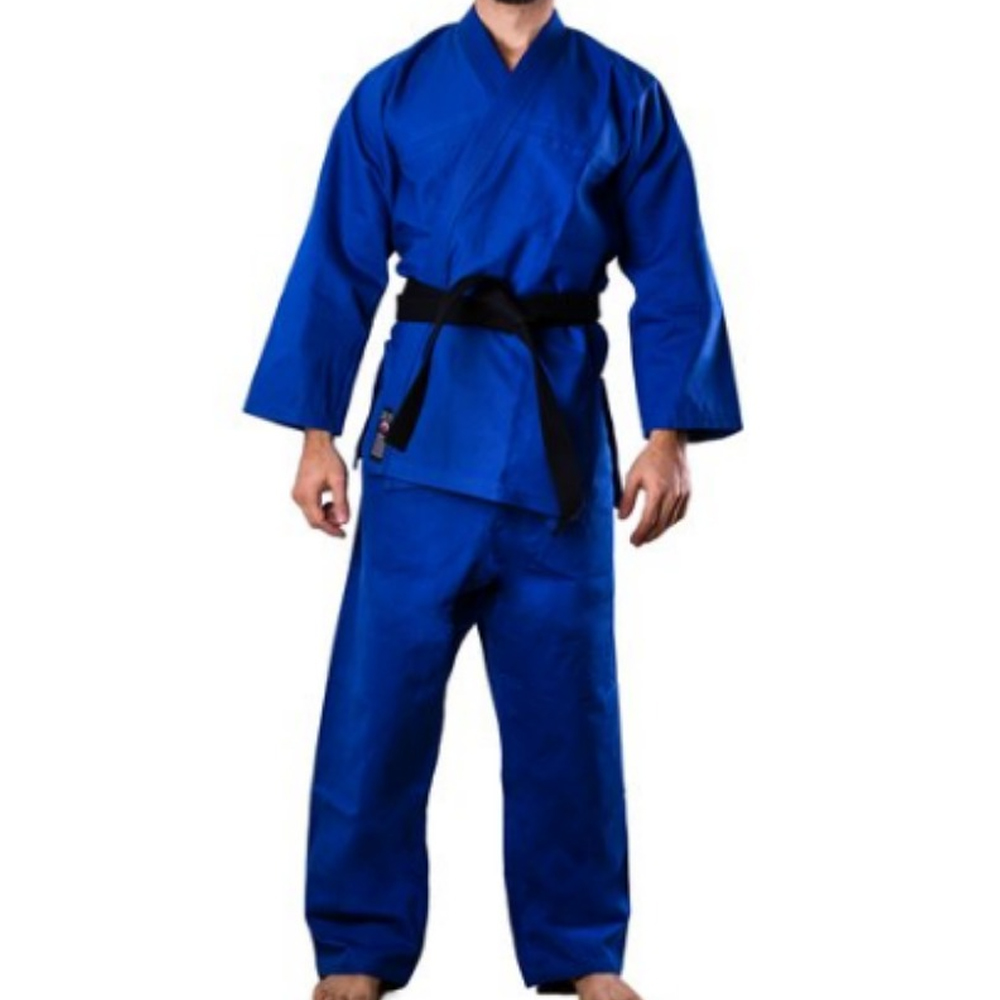 Judo Gi Liviano - Marca Shiai Azul Talle 3