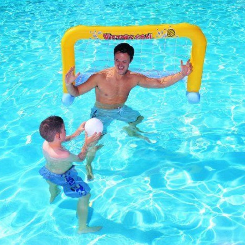 Arco Inflable -  Water Polo -  De 137 X 66 Cm -incluye Pelota