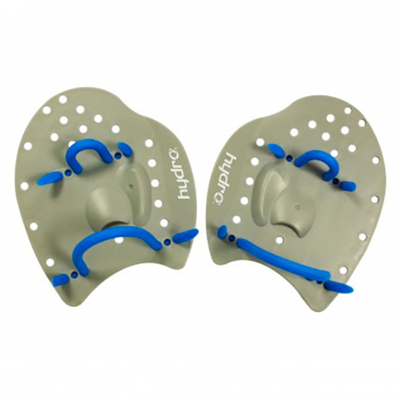 Manoplas De Natacion  Marca Hydro - Color Gris - Talle S