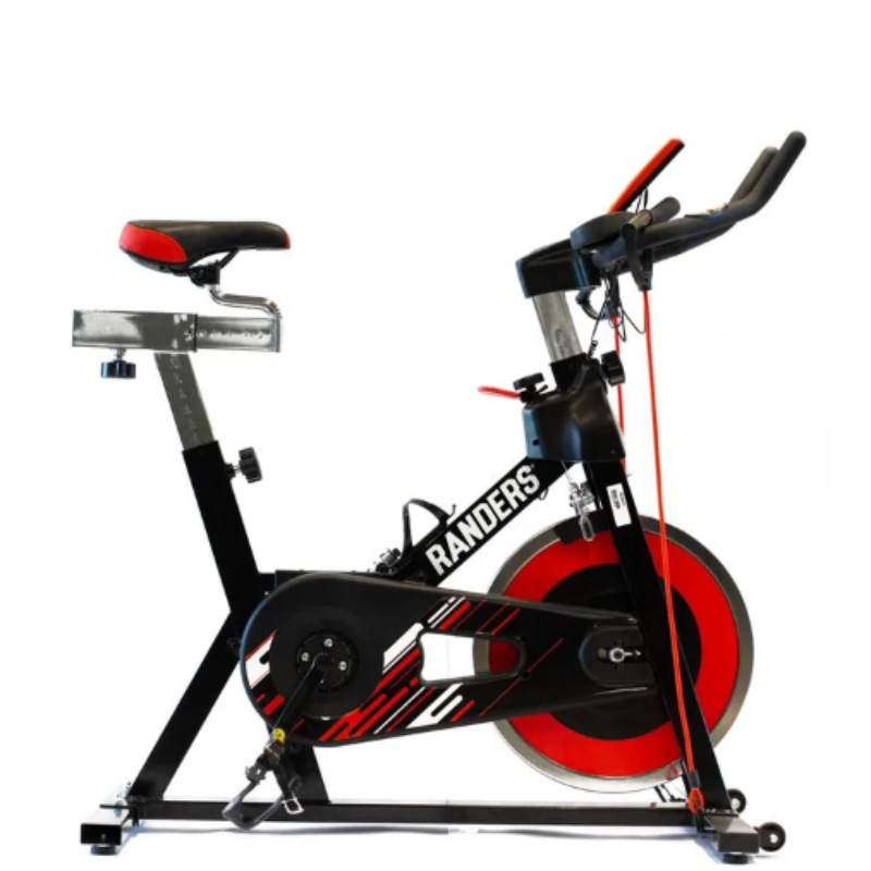 Bicicleta De Spinning Randers Arg-880sp-r. Disco De 18 Kg. Peso Max. 150 Kg.