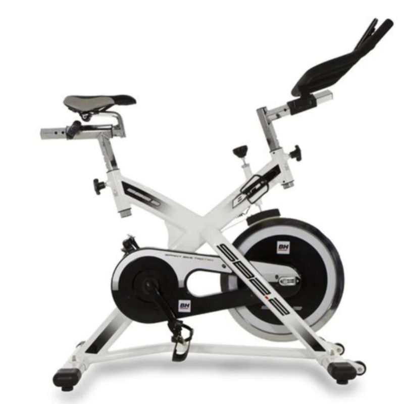 Bicicleta De Spinning Randers Bh H9162. Disco De 20 Kg. Peso Max. 105 Kg.