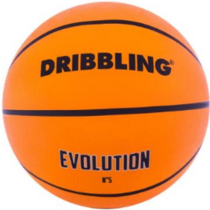 Pelota Basquet Nº 5 Dribling Goma. Mod.evolution - Naranja