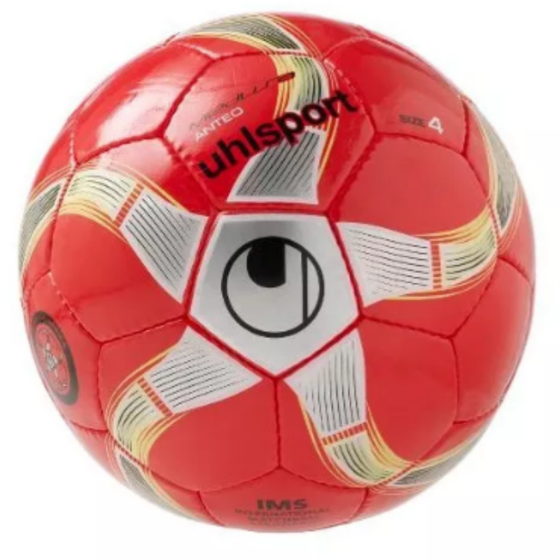 Pelota De Futsal 1/2 Pique  N° 4 - Uhlsport Mod Medusa Anteo - Roja