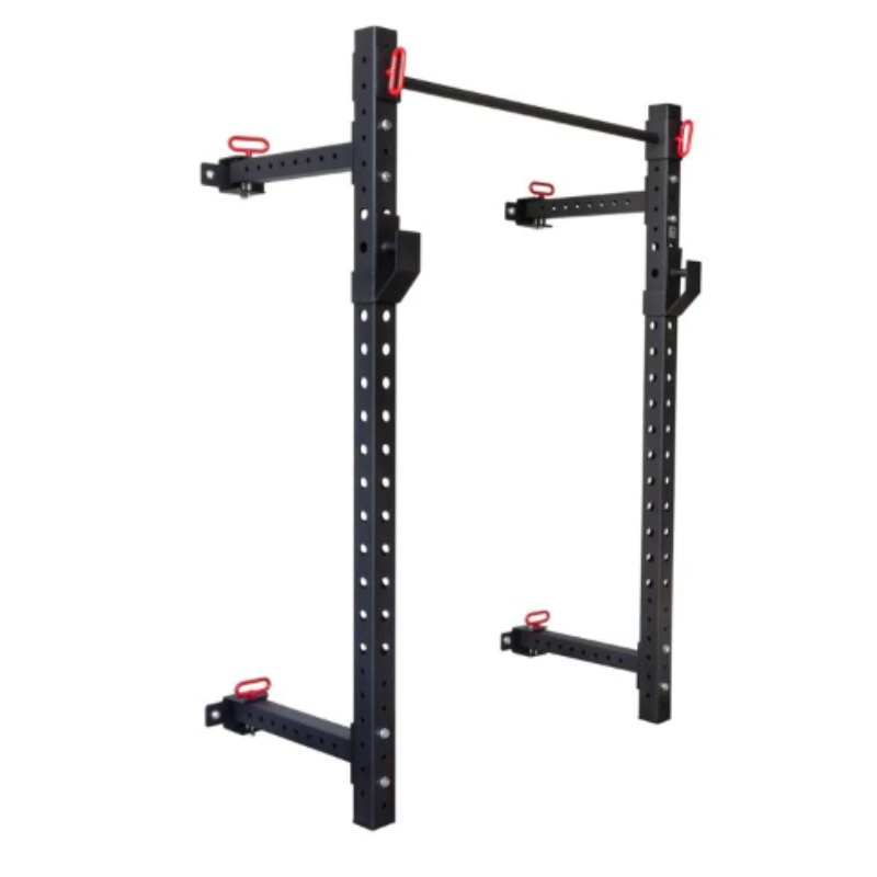 Medio Rack Plegable- Power Rack - Premium - Caño Principal De 75x75 Mm.