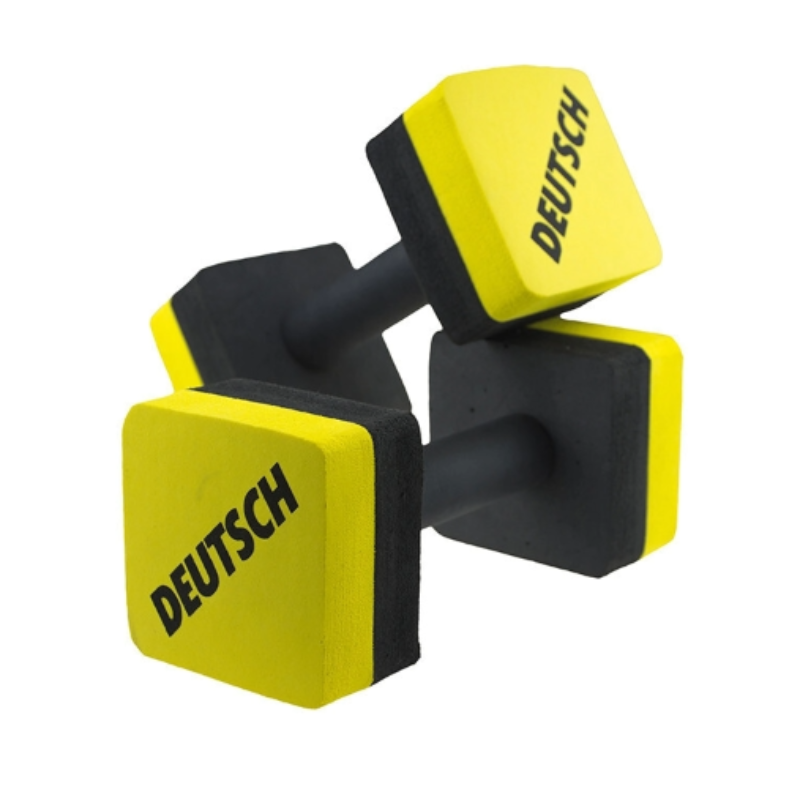 Mancuerna  Gimnasia Acuatica Chica. 27 X 10 Cm - Marca Deutsch - X Par