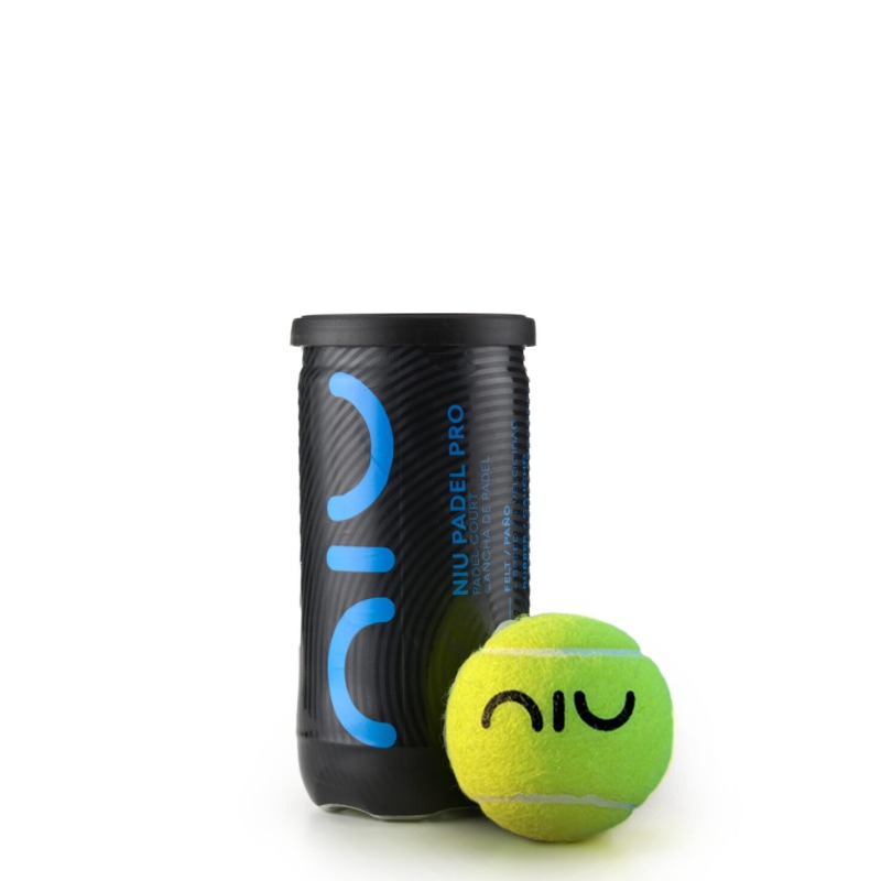 Tubo De Padel Niu Pro  X 2 Unidades - Marca Niu - Tubo Negro
