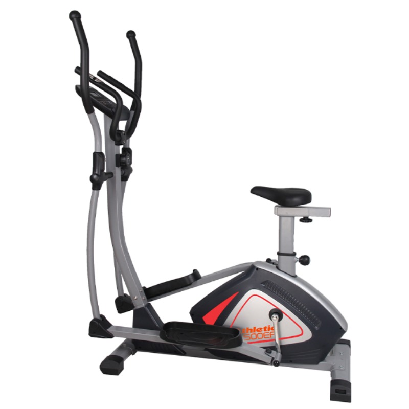 Caminador Eliptico Athletic 500ea. Con Asiento. Magnetico. Disco De 5kg. Peso Max. 110 Kg.