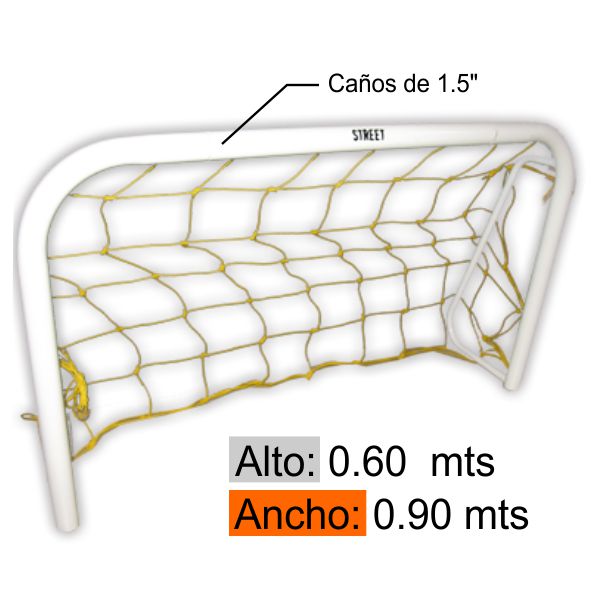 Arco Futbol De 0.90 X0.60 Mts