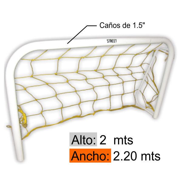 Arco De Futbol De 2.2  X 2 Mts