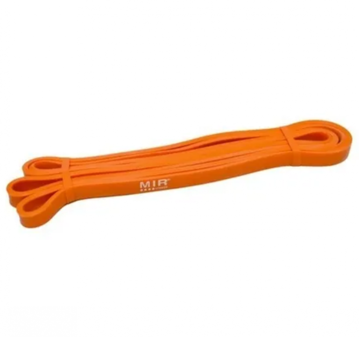 Banda  P/asistencia En  Dominadas - Superband -  2 Mts X 1.3 Cm De Ancho - Marca Mir  - Naranja