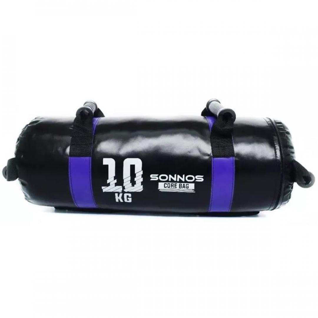 Sand Bag Redondo Con 10 Kg - Core Bag Con 4 Manijas