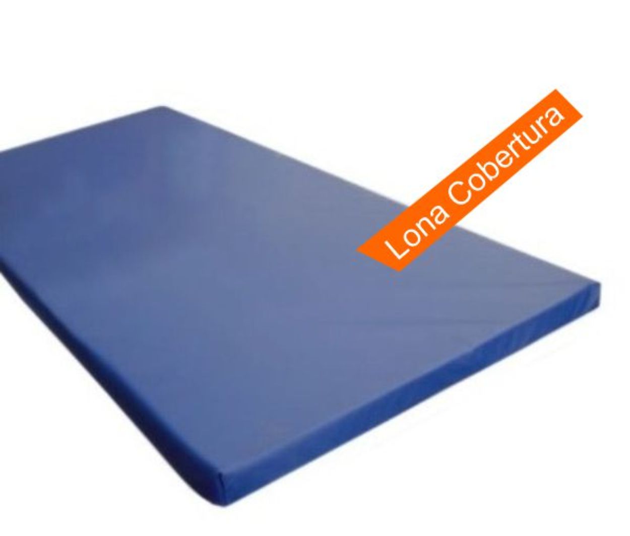 Colchoneta De Caida De 2 X 1 X 0,06 Mts. Espuma Compactada (90 Kgs) Lona Cobertura.