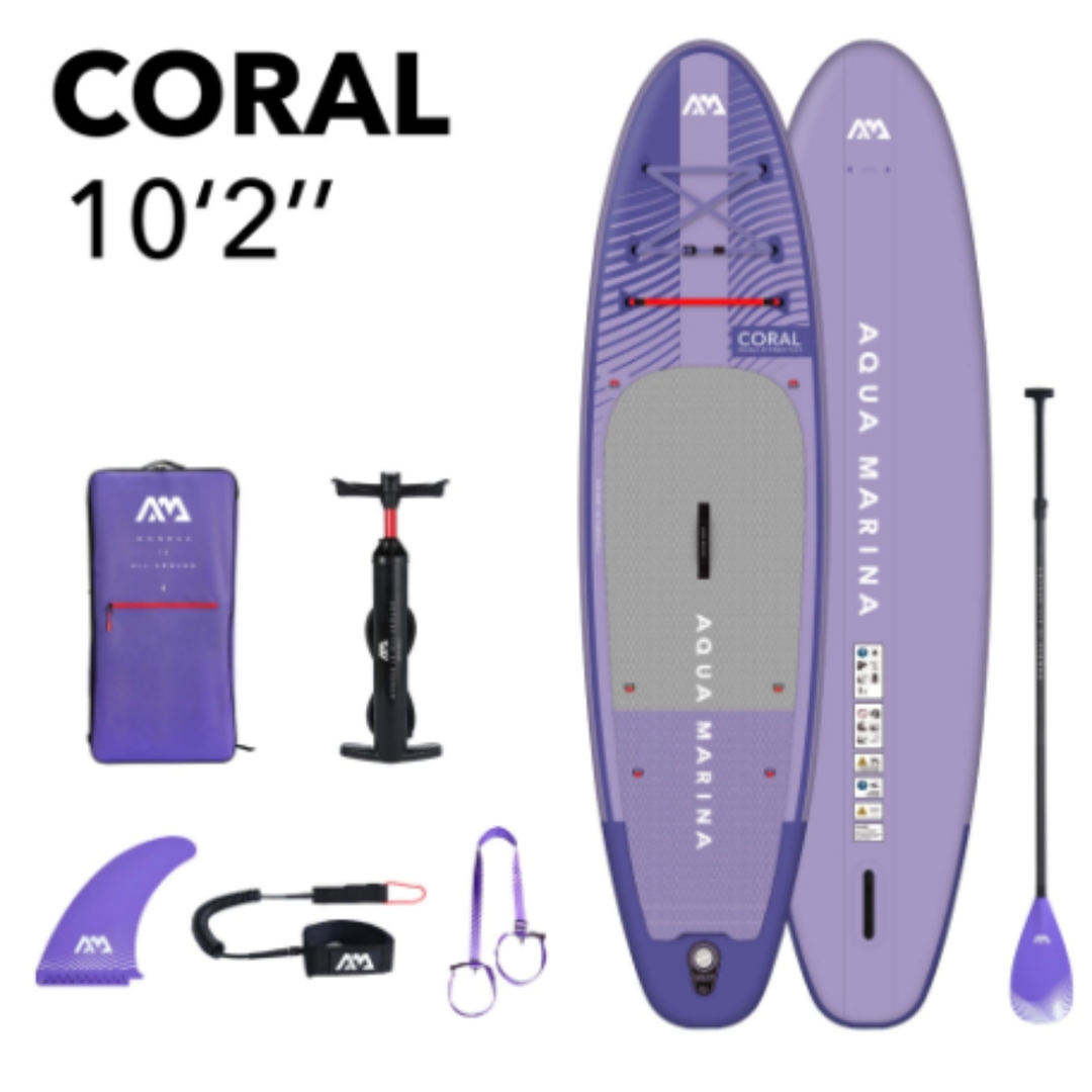 Tabla Stand Up Paddle Surf Coral Nightfade Violeta