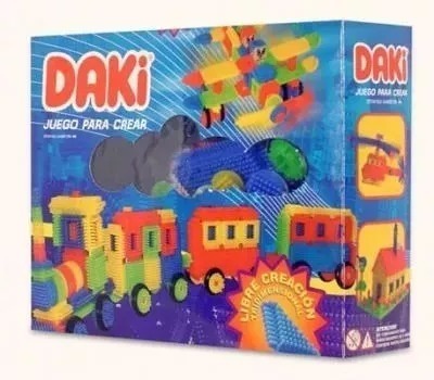 Daki - Juego Para Crear De 60 Piezas - En Caja - (cod. 906)