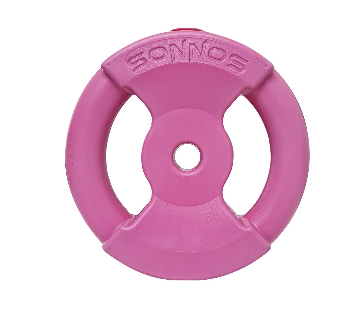 Disco Plastico De 5 Kg Relleno Con Manija - Sonnos ---- Rosa