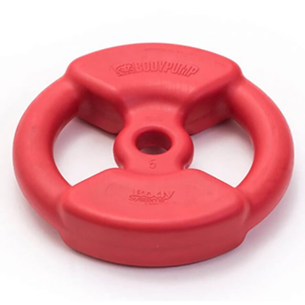 Disco De Body Pump Plastico De 5 Kg.