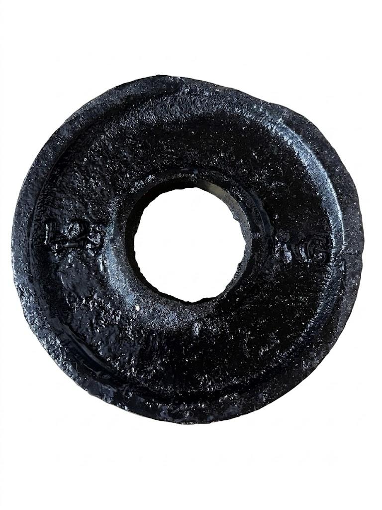 Disco Olimpico - Eco - 1.25 Kg - Fundicion - Negro