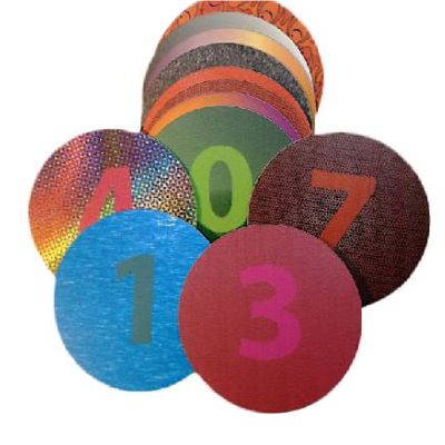 Juego De 12 Discos De Fatiga Neural - Números