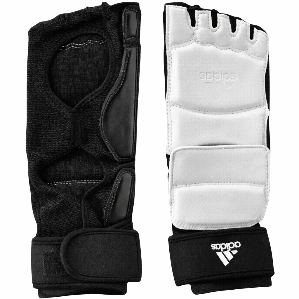 Protecciones Empeinera Taekwondo Wtf - Marca Adidas - Con Abrojo-