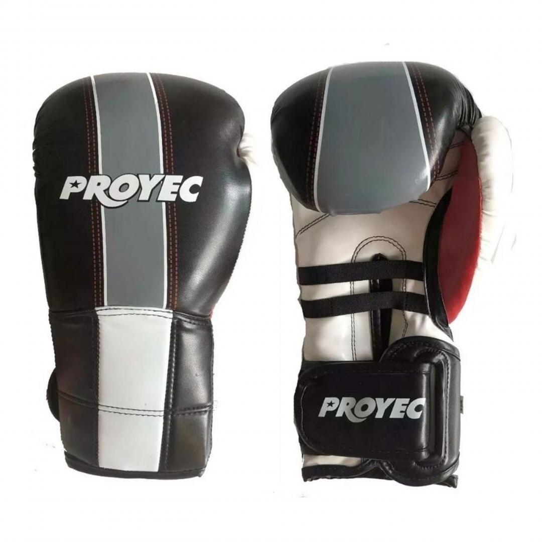 Guante De Boxeo C/velcro Poliuretano  - Marca Proyec - Mod Nitro