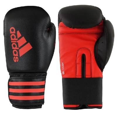 Guante De Box  - Adidas - Mod Hybrid 50 (862)- Con Abrojo - 10 Oz