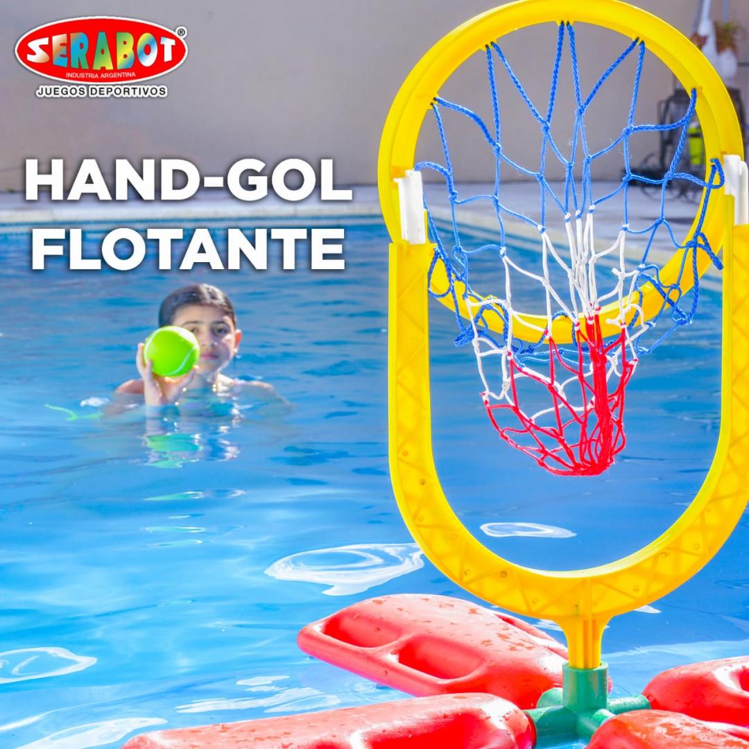 Handgol Flotante Incluye Pelota-  Marca Serabot