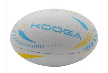 Pelota Rugby Nº 5 Kooga Merlbourne. Goma Antideslizante. Training Ball. Cosida