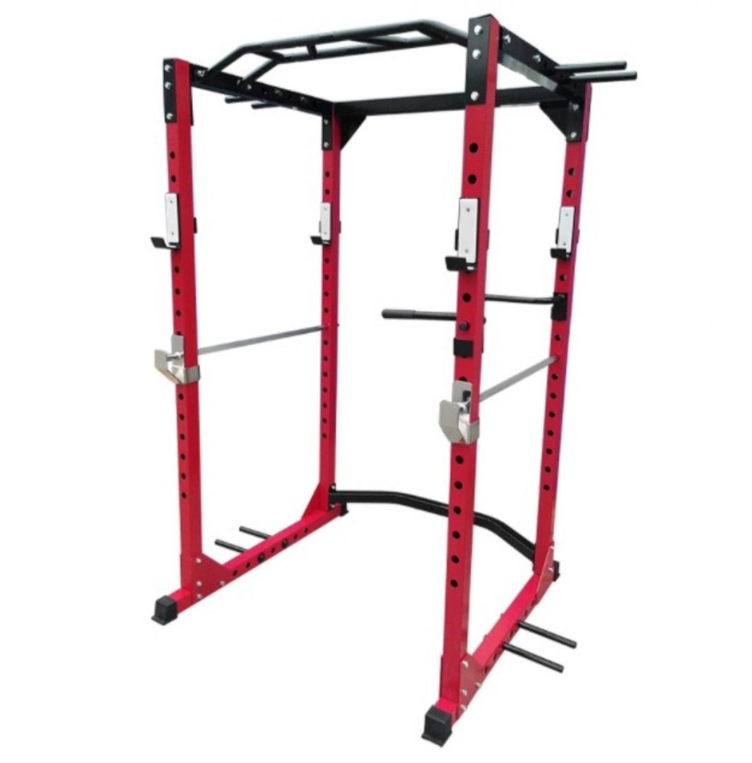 Jaula De Potencia - Power Rack - Premium - Autoportante Con 18 Accesorios