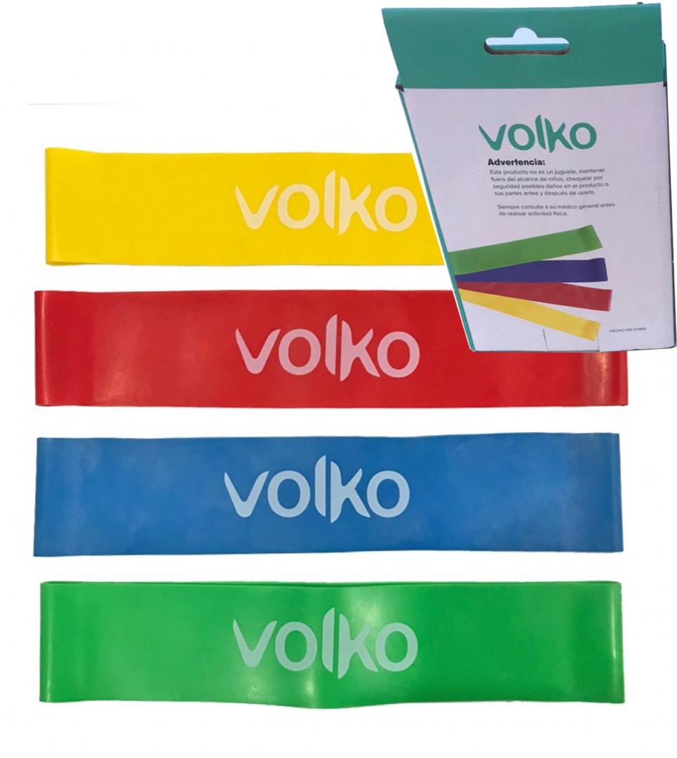 Kit De 4 Bandas Circulares Hoop  - 50 X 5 Cm.  - Volko