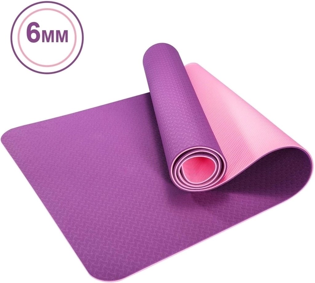 Colchoneta De Yoga - Material Tpe  De  6 Mm - Excelente Calidad