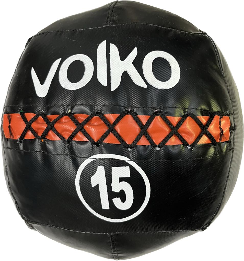 Medicine Ball Volko - Lona Cosida 15 Kg.  Simil Dynamax