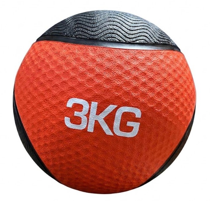 Medicine Con Pique De 3  Kg - Rojo - Volko