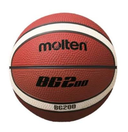 Mini Basquet Nº 1 - Molten Bg200 Goma .  Naranja