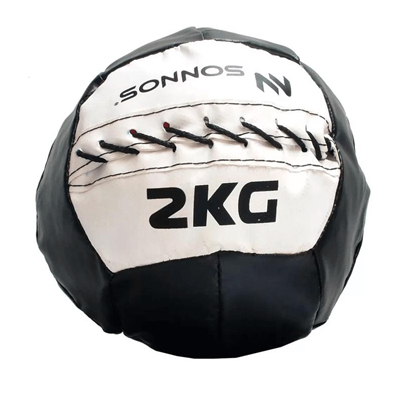 Mini Medicine Ball Cosida Simil Dynamax 2 Kg - Ideal  Uso 1 Mano