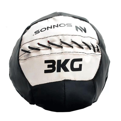 Mini Medicine Ball Cosida Simil Dynamax 3 Kg - Ideal  Uso 1 Mano