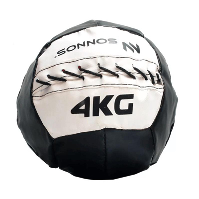 Mini Medicine Ball Cosida Simil Dynamax 4 Kg - Ideal  Uso 1 Mano