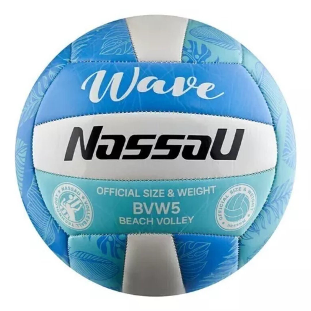 Pelota De Beach Voley Nassau Oficial -- Modelo Wave N5 -- Cosida