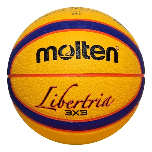 Pelota Basquet Nº 6 Molten Libertria  3 X 3  - Goma