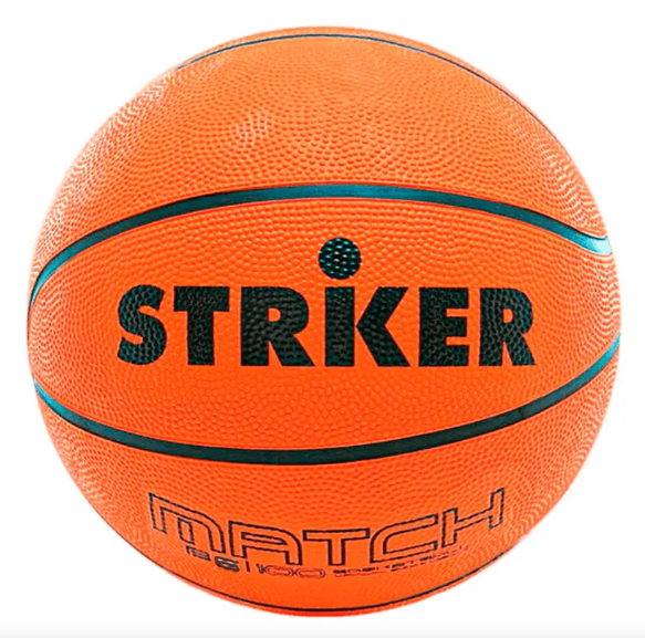 Pelota Basquet - Nº 6 - Striker Goma (naranja)