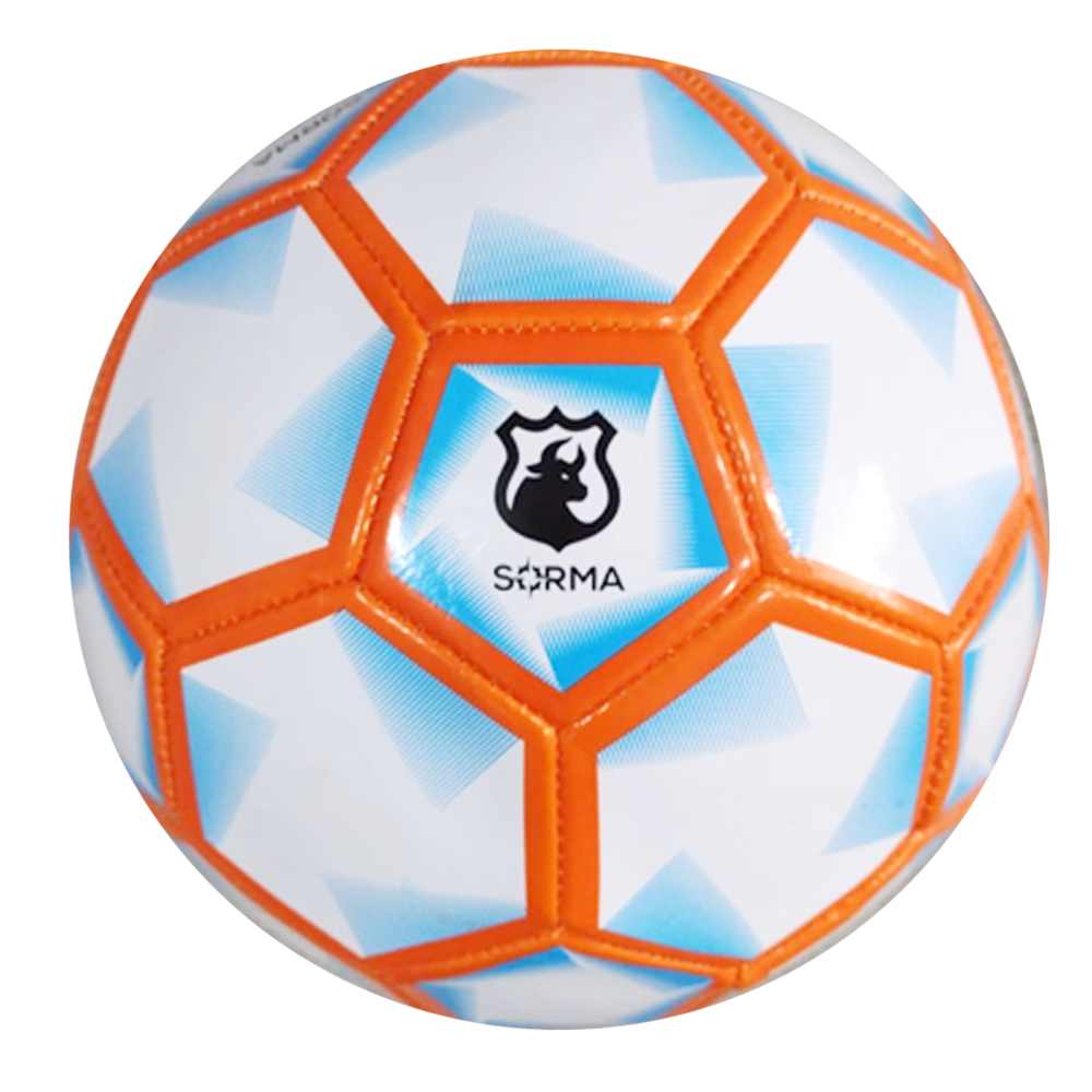 Pelota De Futbol N°5 Sorma - Pvc - Cosida A Maquina  ----- Uso Infantil Recreativo