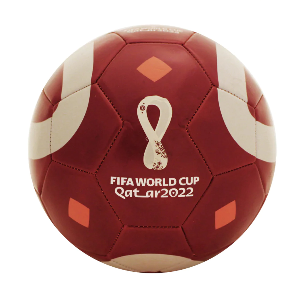 Pelota De Futbol  N° 5 - Mundial Qatar 2022 - Cosida A Maquina