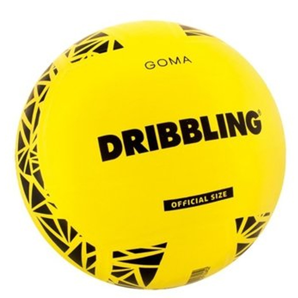 Pelota De Voley Nº5 De Goma Lisa - Marca Drb - Color Amarillo