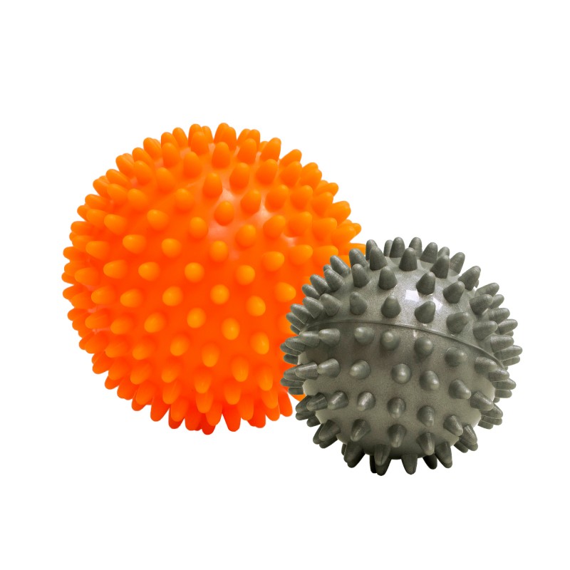 Kit De 2 Pelotas Masajeadoras Blandas De 7,5 Y 9 Cm - Caja Drb