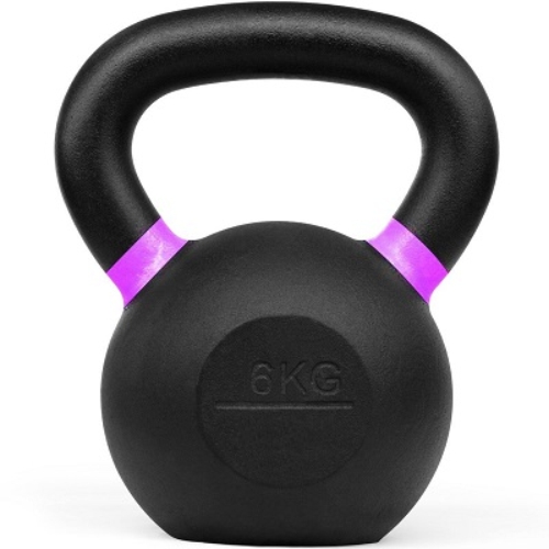 Pesa Rusa O Kettlebell De Fundicion X 6 Kg - Importada