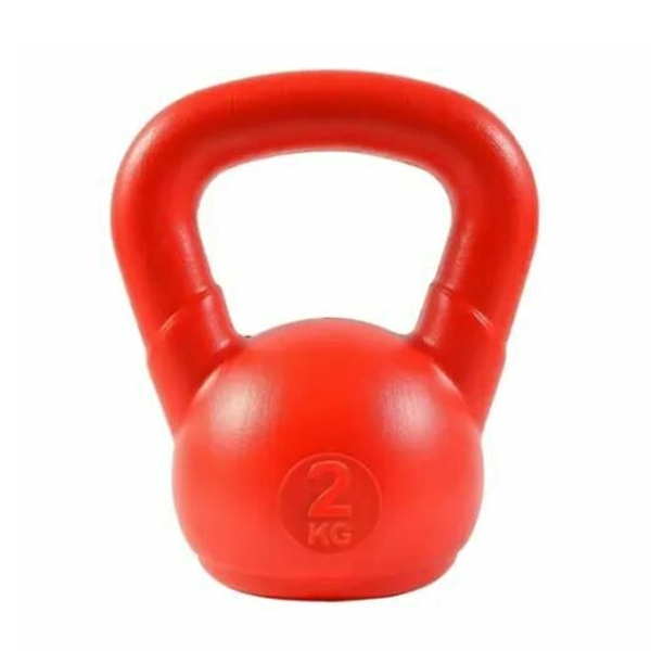 Pesa Rusa  Kettlebell  De Pvc 2 Kg -  Volko