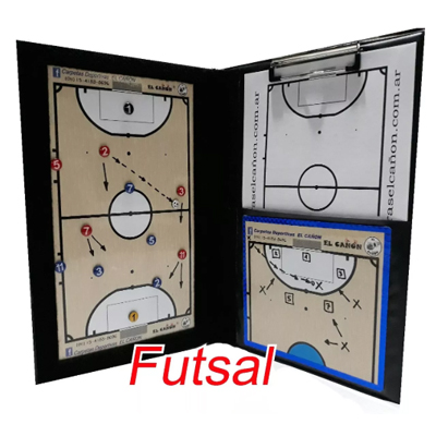 Pizarras Carpeta Magnetica Tacticas 35 X 24 Cm  Futsal