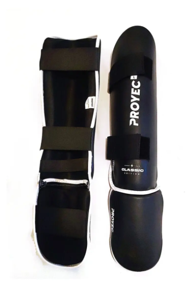 Protector Tibial Reforzado Con Empeine/profesional (278) / Marca Proyec Talle M