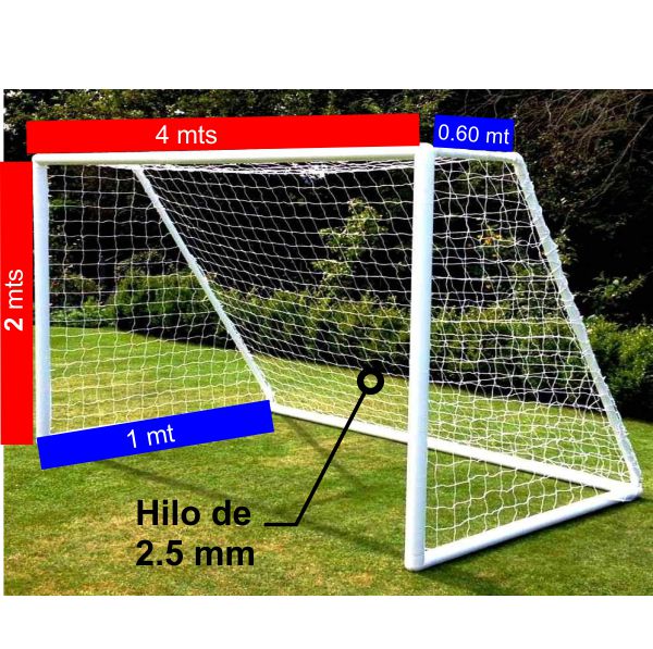 Red De Baby -  4 X 2  - Profundidad 0,60 Arriba Y 1 Mt Abajo - Hilo De 2.5 Mm - Polietileno  (el Juego)