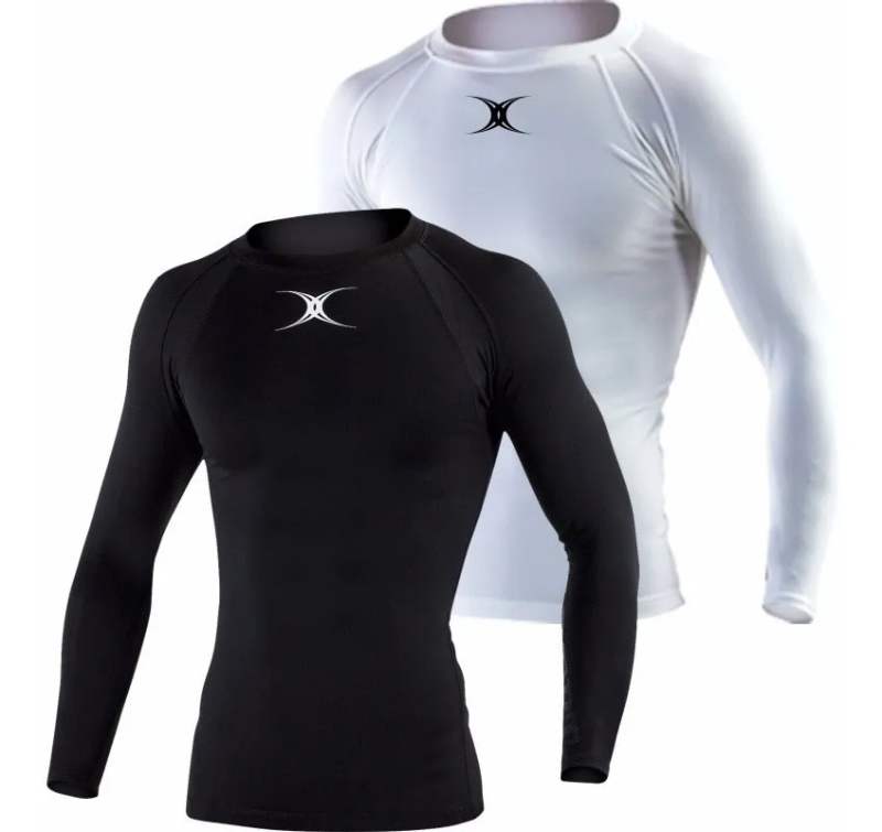 Remera Termica  Manga Larga Deportiva - Marca Gilbert  