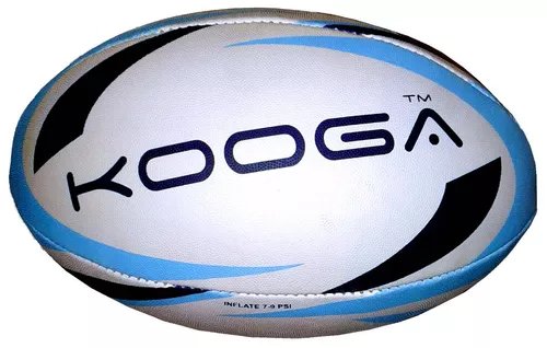 Pelota Rugby Nº 5 Kooga Adelaide. Goma Antideslizante. Training Ball. Cosida